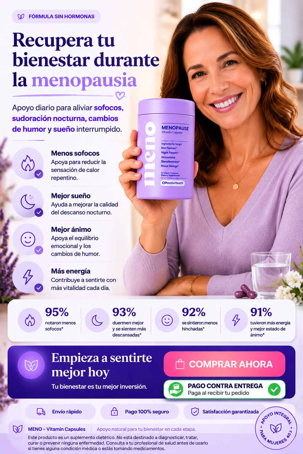 MENO - Vitaminas para la menopausia